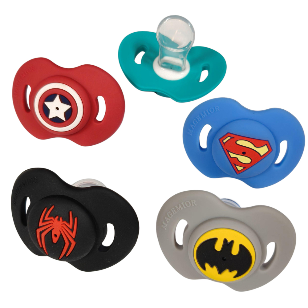 Baby Food For 2 Year Old - 1PC food grade super hero Silicone