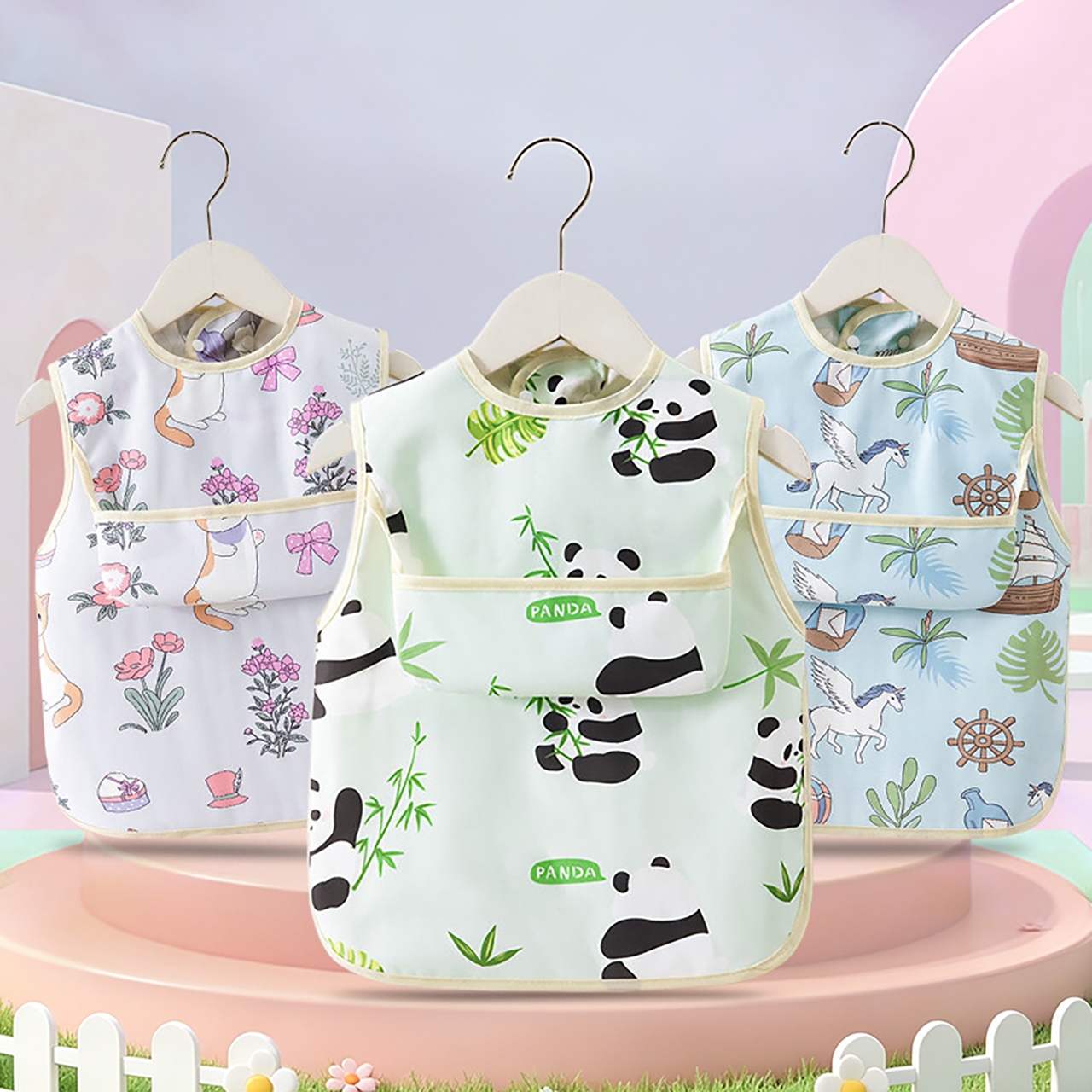 Baby Food For 2 Year Old - 0-4Y Baby Bibs & Pocket Waterproof