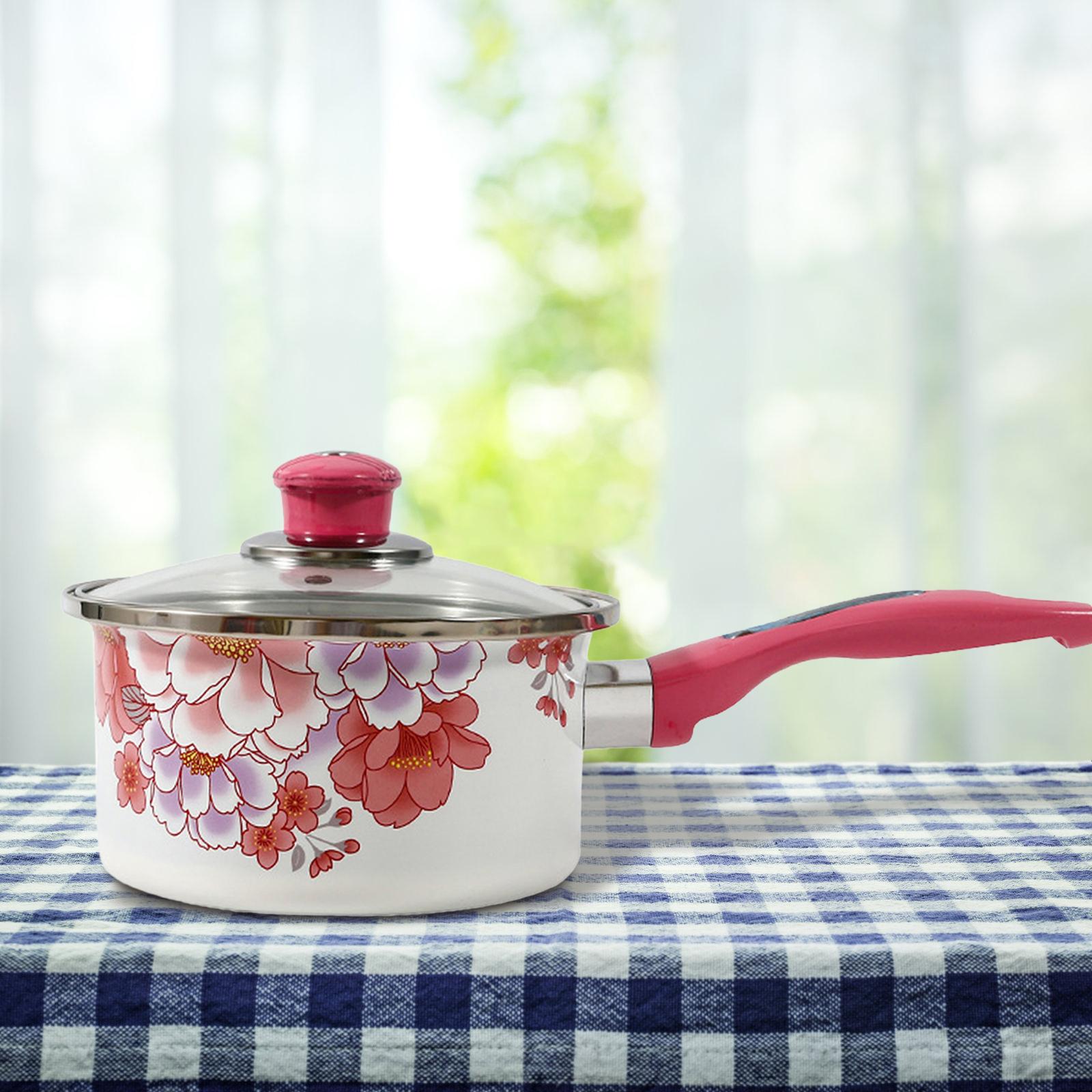 Enamel Milk Pot Multifunction  - Baby Food Restaurant 评论和价格