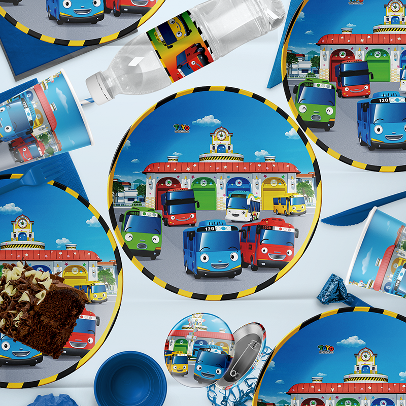 Tayo the Little Bus Supplies P - Baby Food Label 评论和价格
