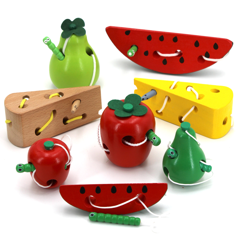 Kids Montessori Toy Worm Eat F - Baby Food Eat 评论和价格