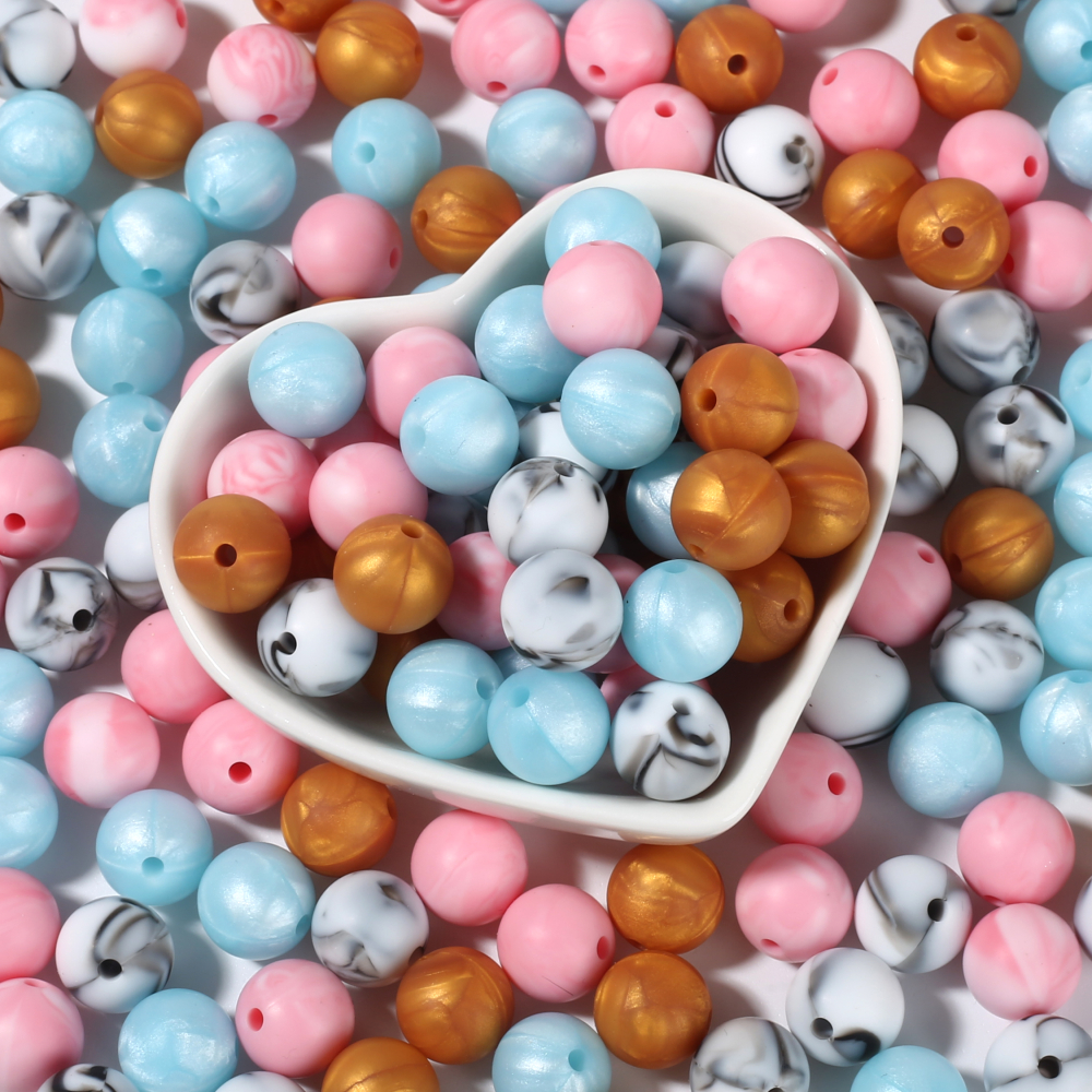 50Pc 12mm 19Color Silicone Rou - Baby Food Name 评论和价格