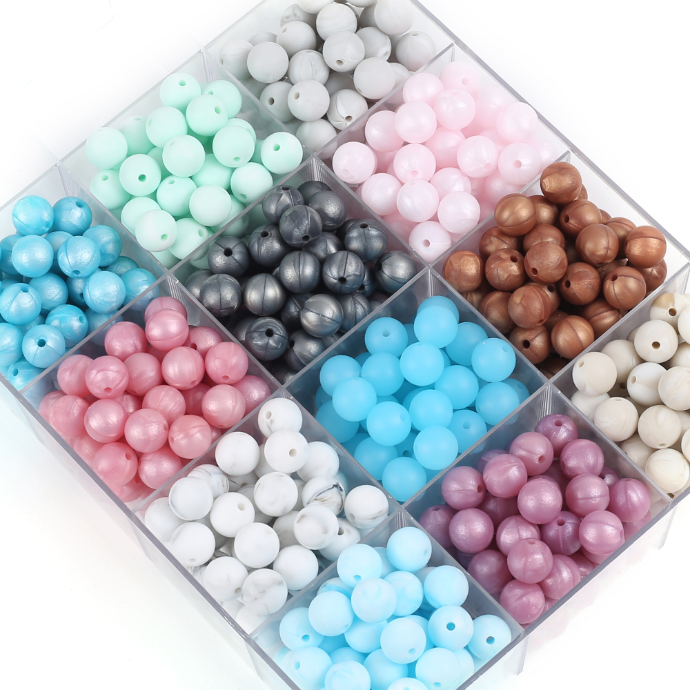 50Pc 12mm 19Color Silicone Rou - Baby Food Name 评论和价格