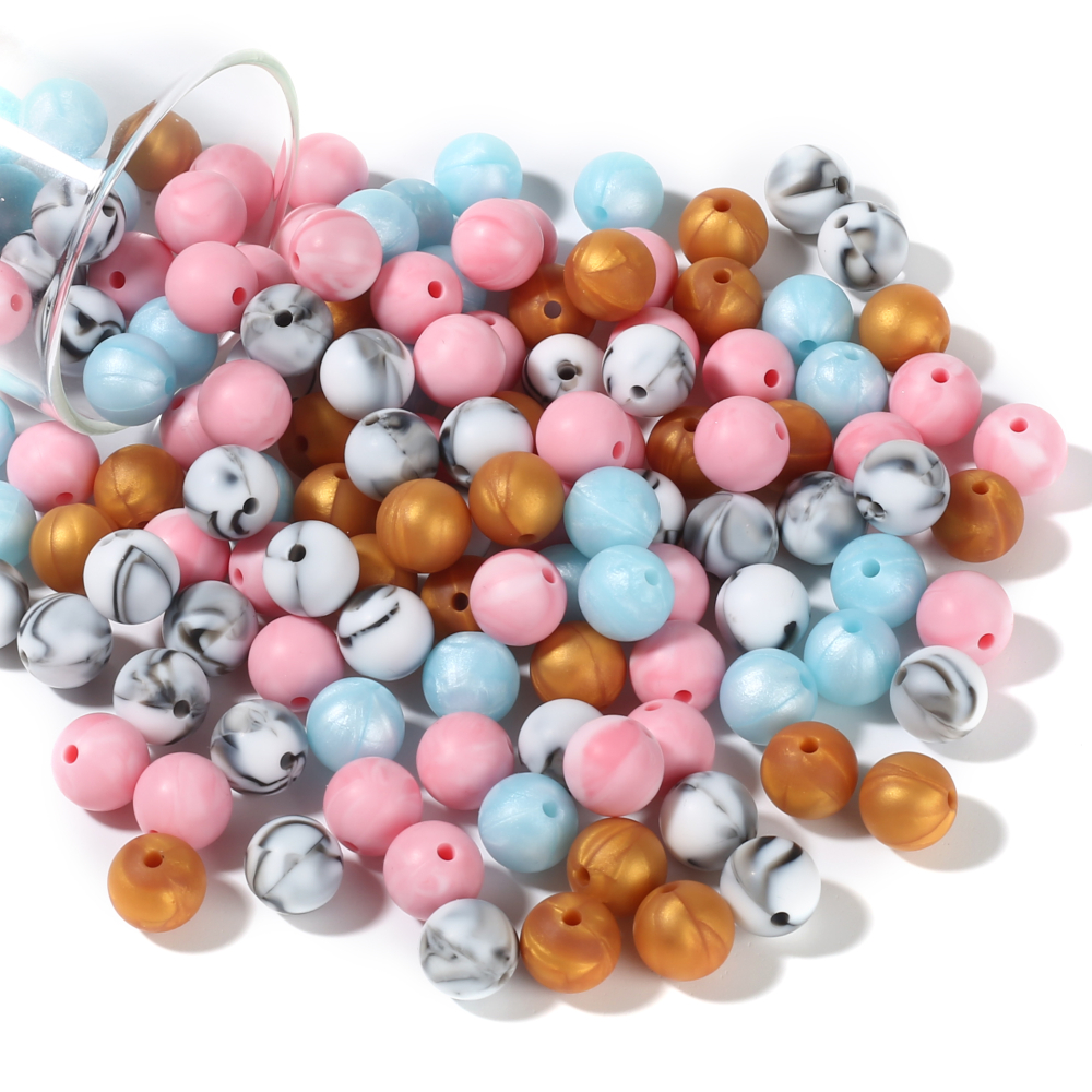 50Pc 12mm 19Color Silicone Rou - Baby Food Name 评论和价格