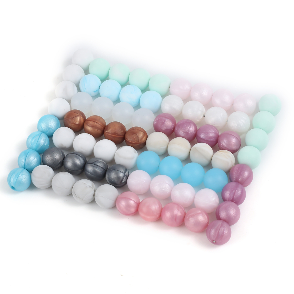 50Pc 12mm 19Color Silicone Rou - Baby Food Name 评论和价格