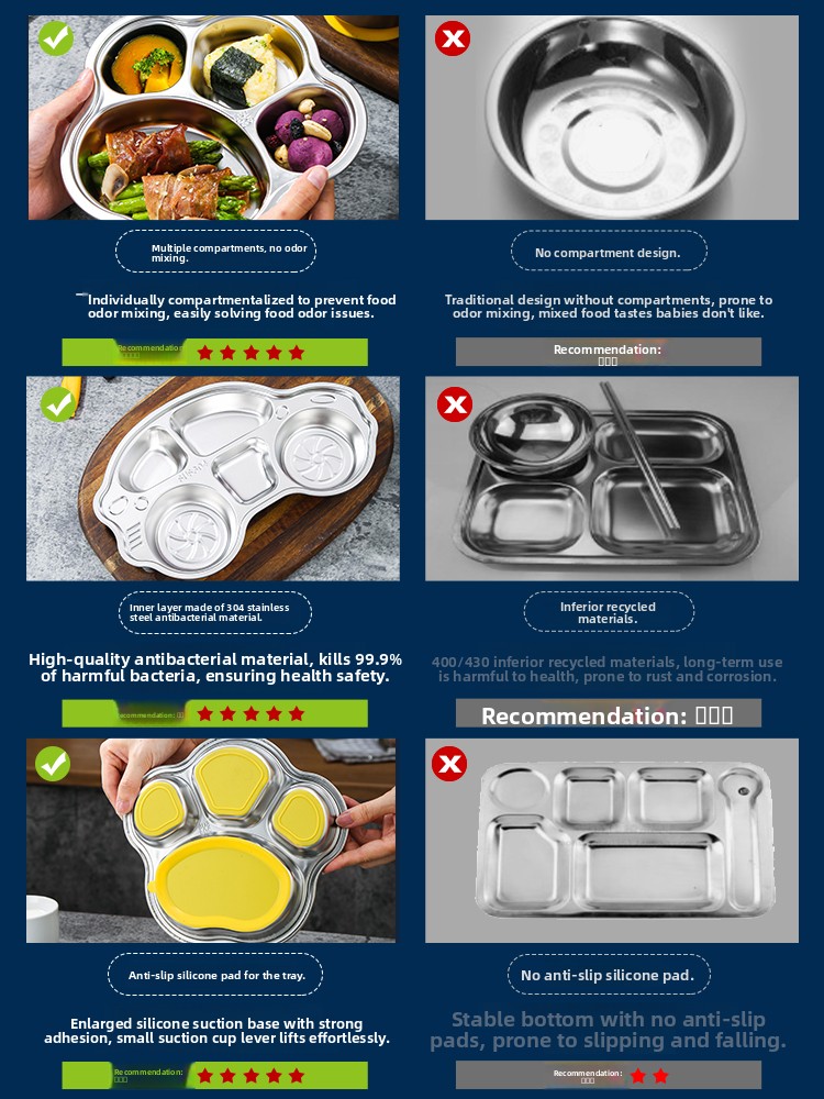 Children's Stainless Steel 304 - Baby Food Home 评论和价格