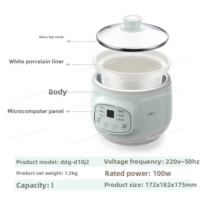 Mini Electric Stew Pot DDZ-A08 - Baby Food For 2 Year Old 评论和价格
