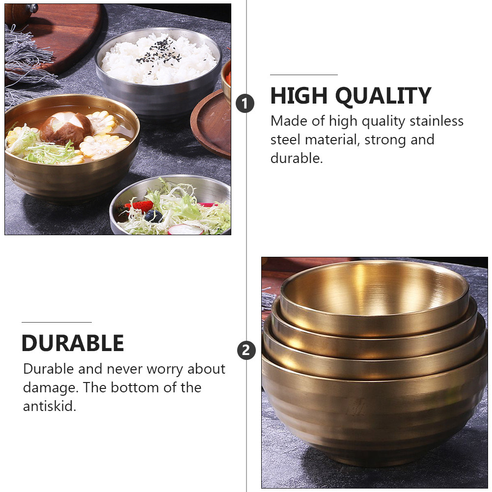 1Pcs Stainless Steel Food Bowl - Baby Food Restaurant 评论和价格