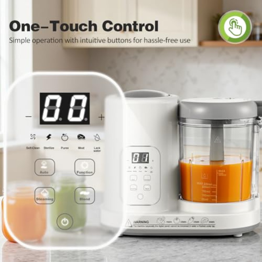 Baby Food Maker Pro Steamer Bl - Baby Food Maker And Steamer 评论和价格