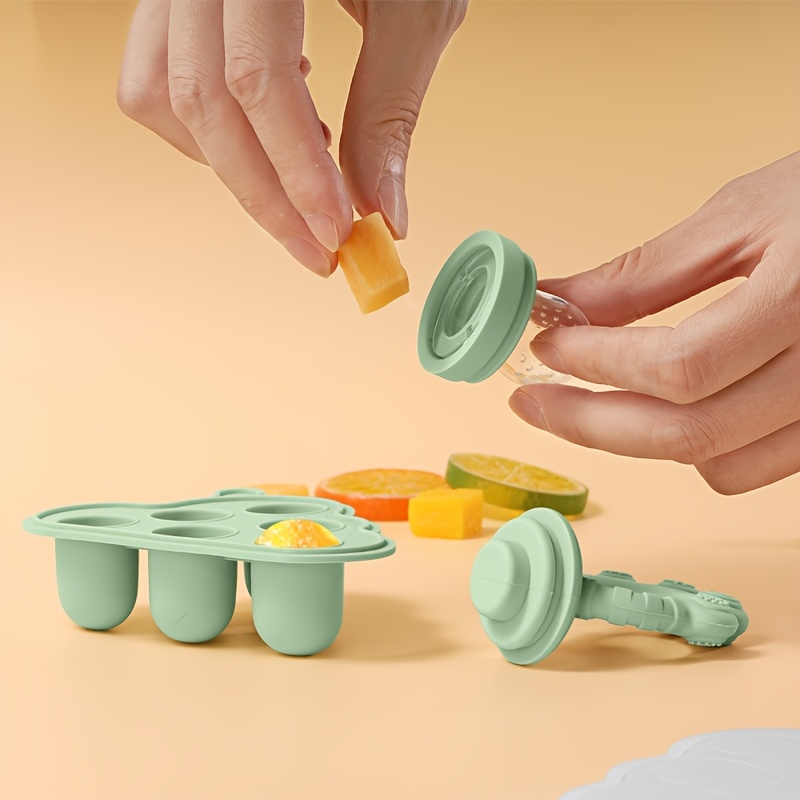 2pcs/1pc Mini-Baby Fruit Veget - Baby Food Feeder 评论和价格