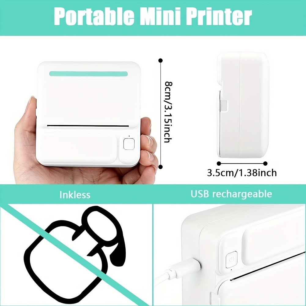 Portable Wireless Thermal Prin - Baby Food Label 评论和价格