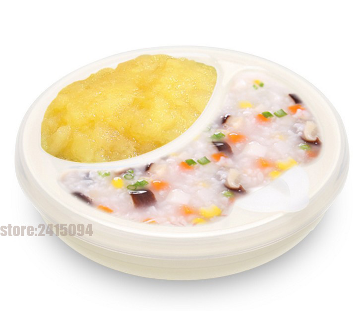 Non-slip Warming Plate Dish Bo - Baby Food Little Spoon 评论和价格