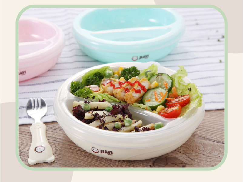 Non-slip Warming Plate Dish Bo - Baby Food Little Spoon 评论和价格