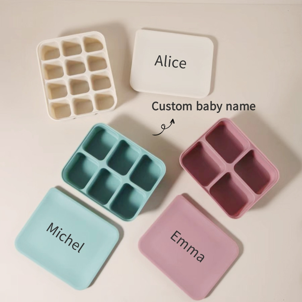 Personalized Baby Food Freezer - Baby Food Name 评论和价格