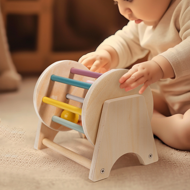 Montessori Wooden Toys Coin Ba - Baby Food Eat 评论和价格