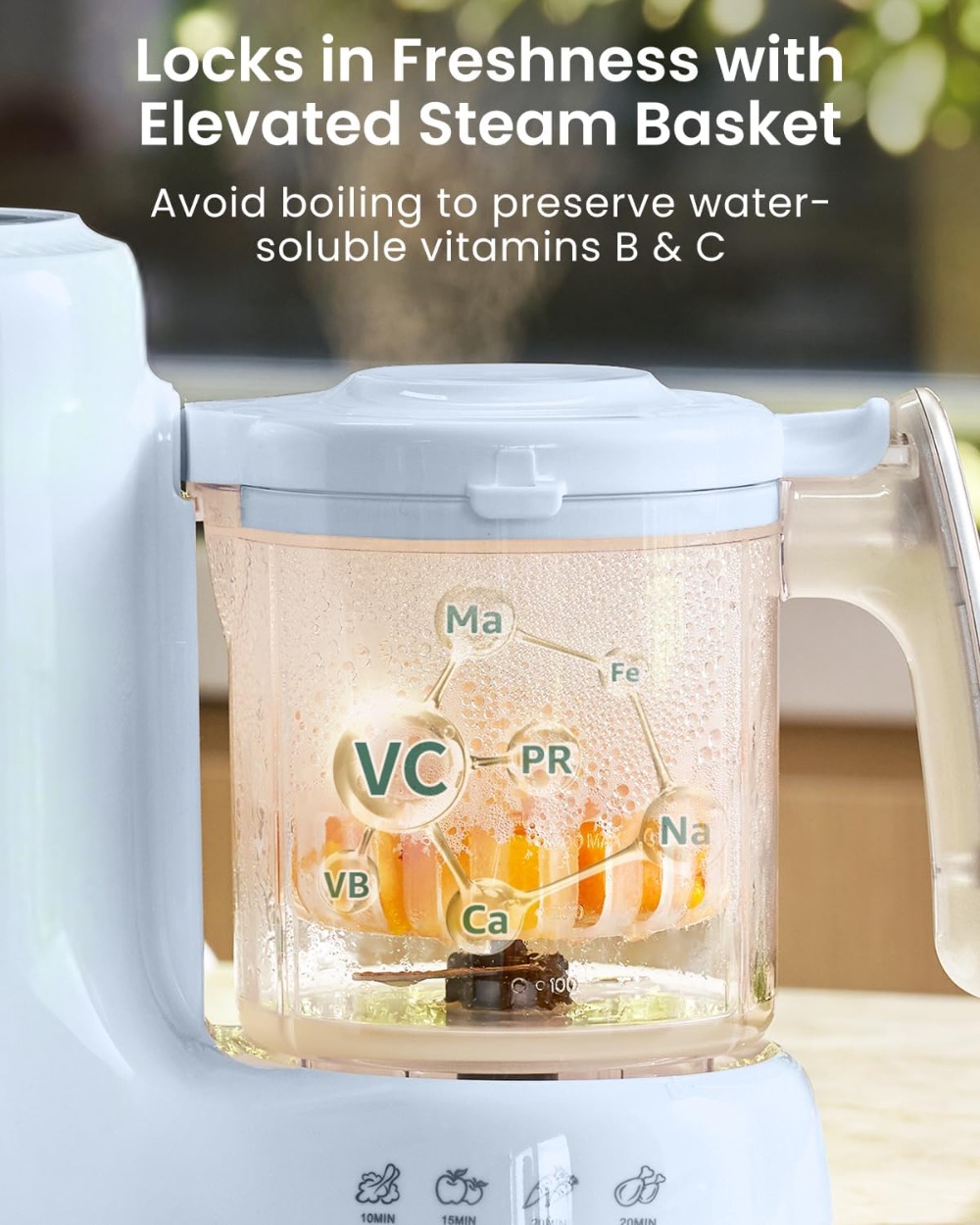 Baby Food Maker with Steam Bas - Baby Food Maker And Steamer 评论和价格