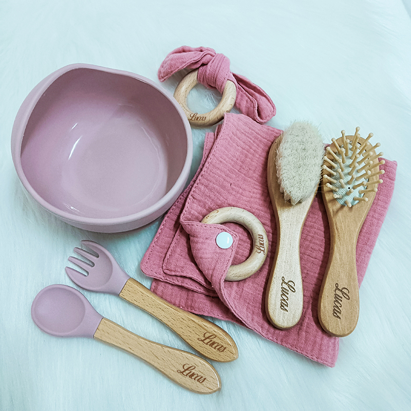7PCS/Set Personalized Name Bab - Baby Food Name 评论和价格