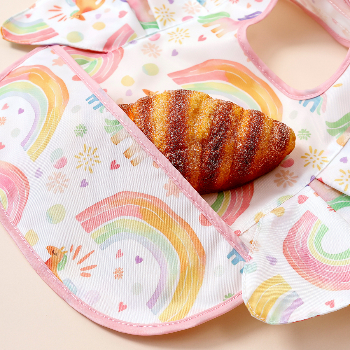 1pc Cute Elephant Ear Design B - Baby Food Eat 评论和价格