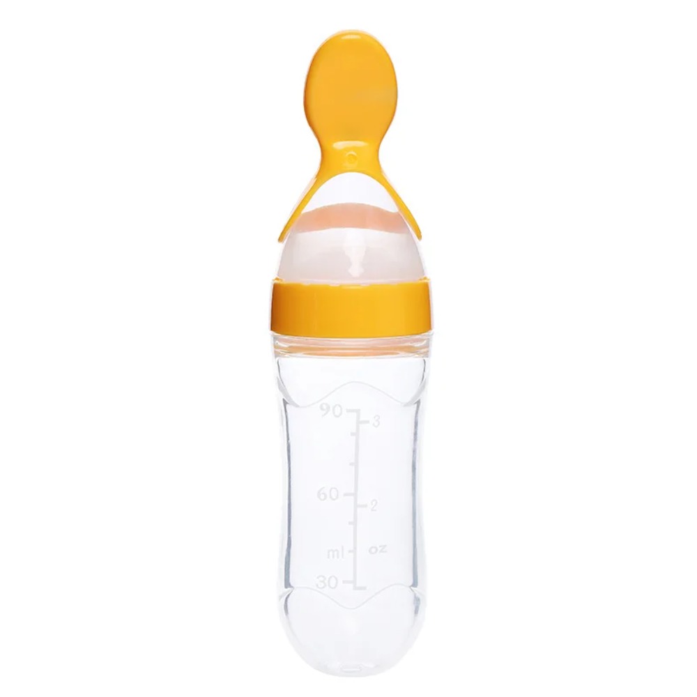 90ML Baby Feeding Bottle Spoon - Baby Food Feeder 评论和价格
