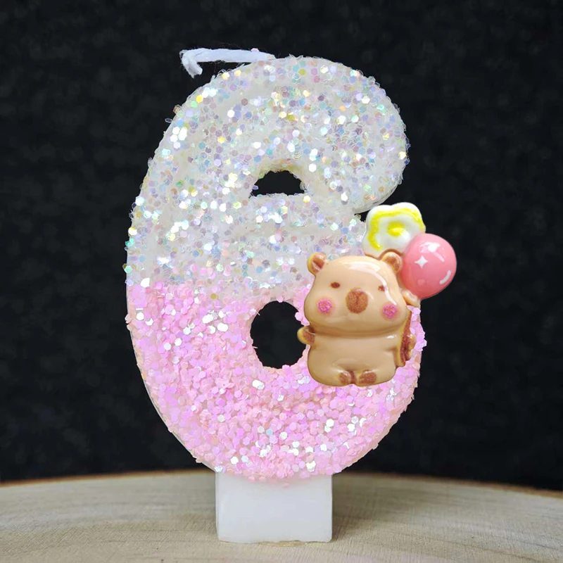 New Capybara Candles Cake Deco - Baby Food For 2 Year Old 评论和价格