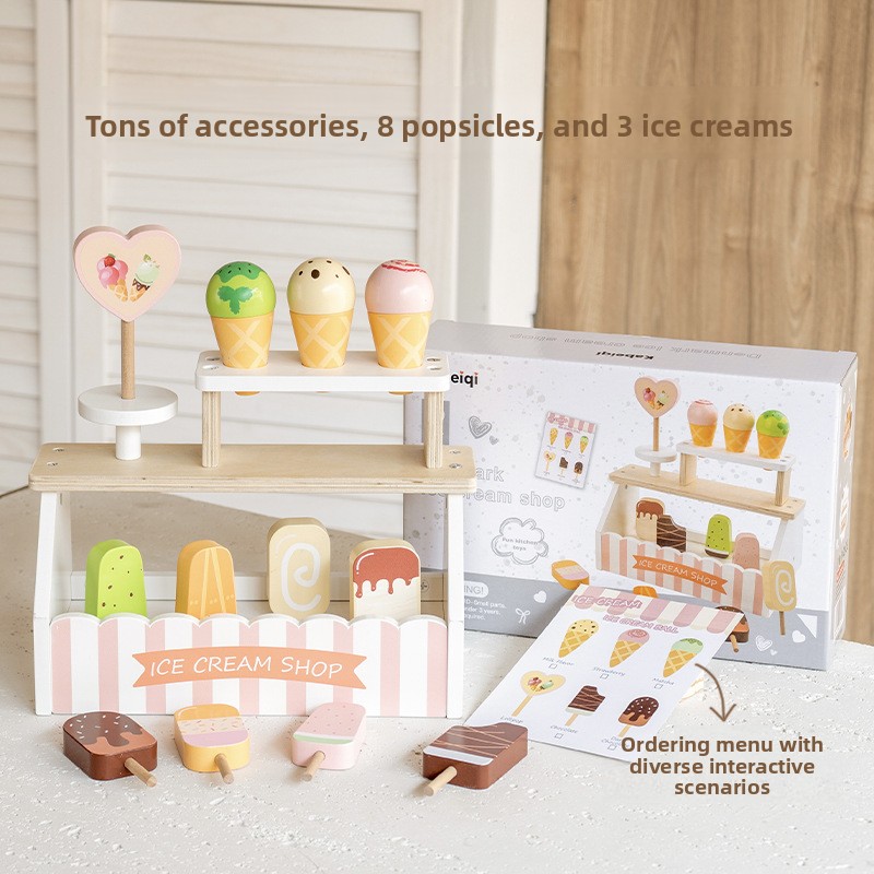Children Toy Puzzle Wooden Kit - Baby Food Restaurant 评论和价格