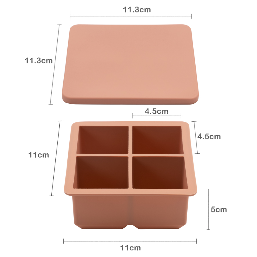 Food Grade Soft Silicone Squar - Baby Food Feeder 评论和价格