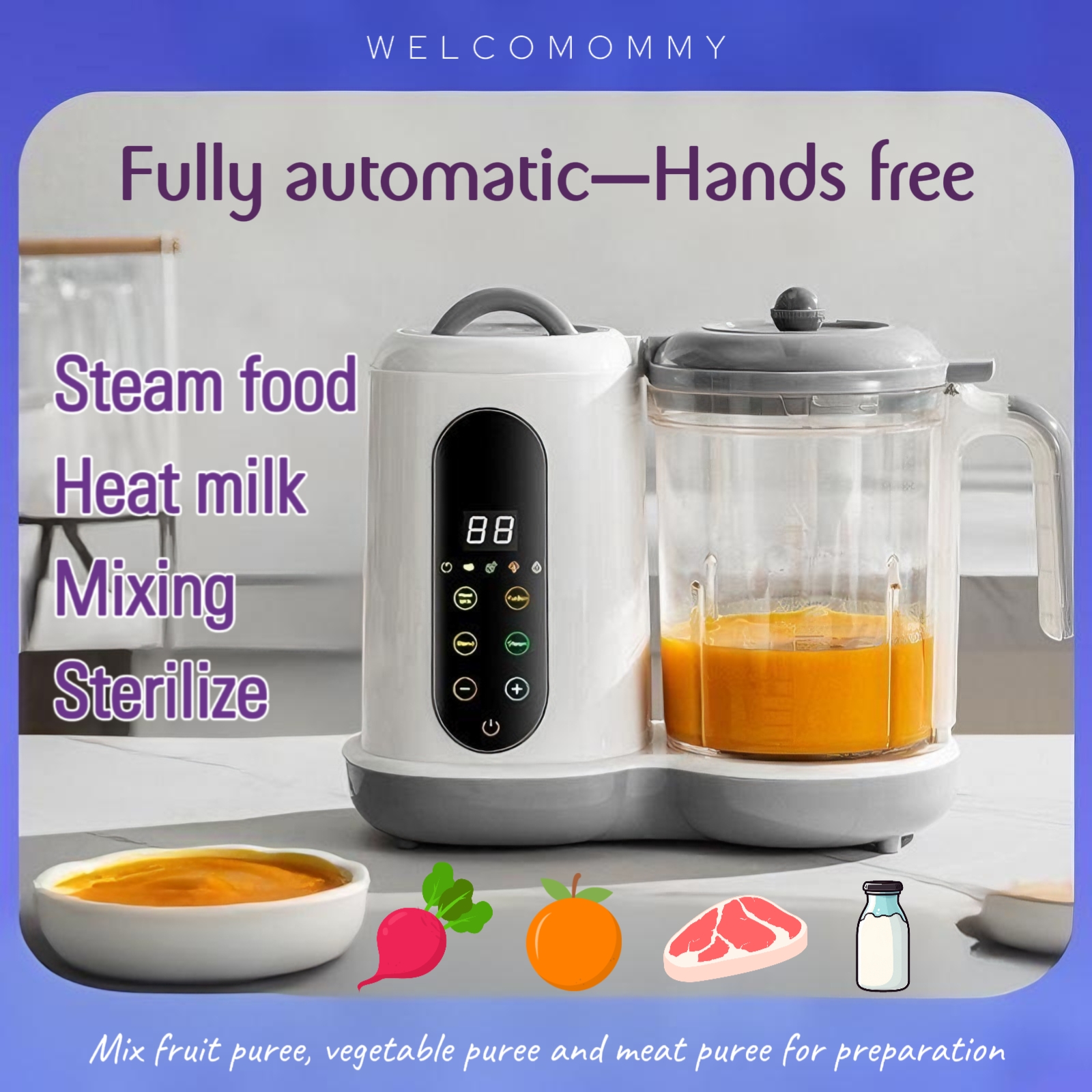 Multifunctional Baby Food Make - Baby Food Maker And Steamer 评论和价格