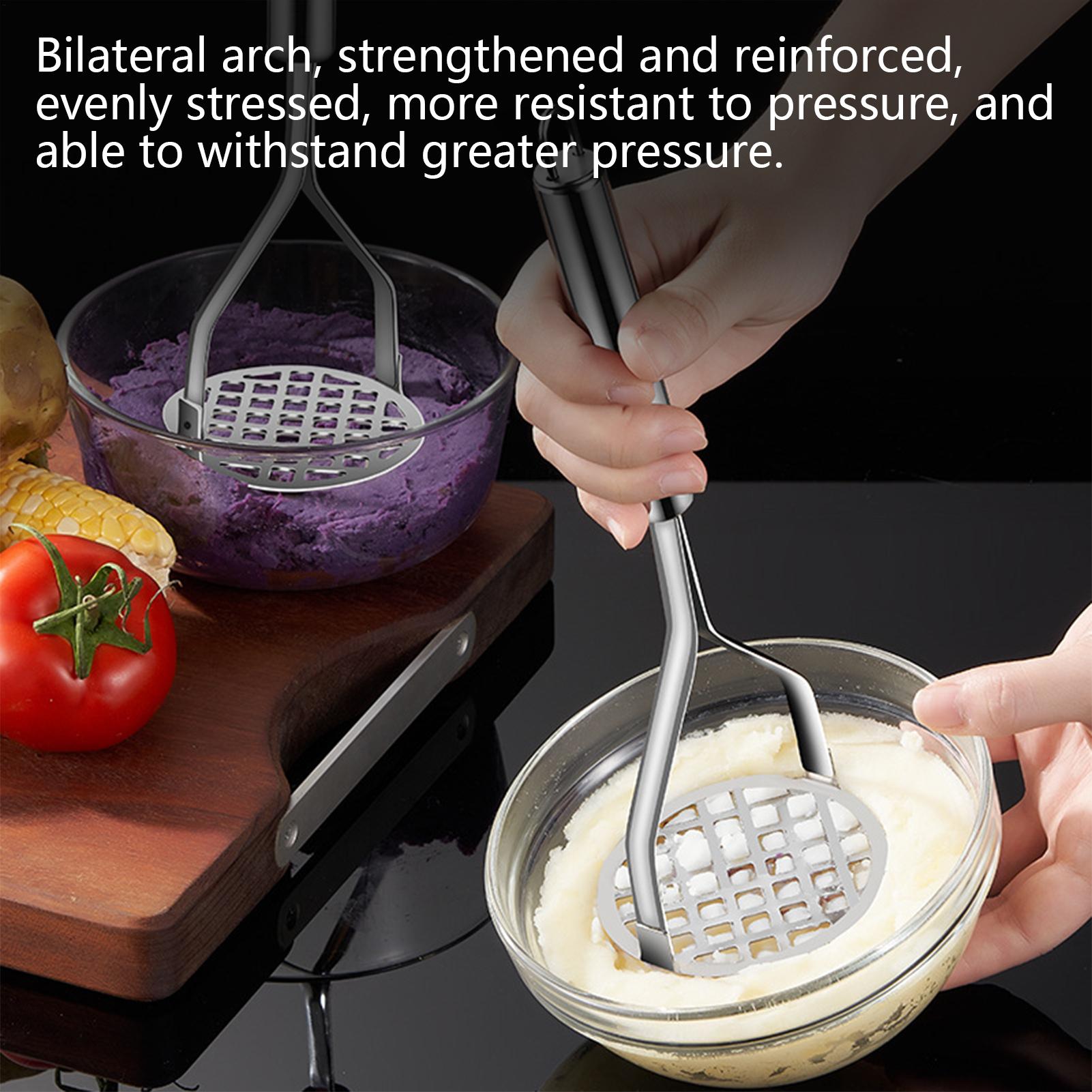 Stainless Steel Potato Masher  - Baby Food Home 评论和价格