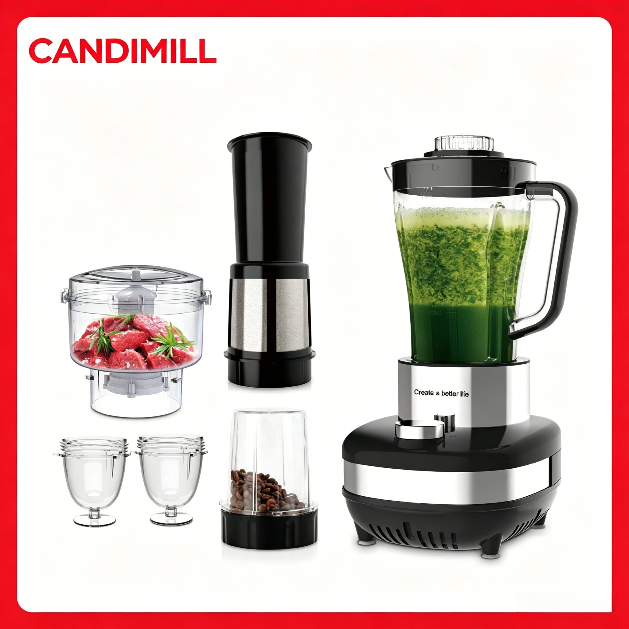 Household 6-in-1 Multifunction - Baby Food Mixer 评论和价格