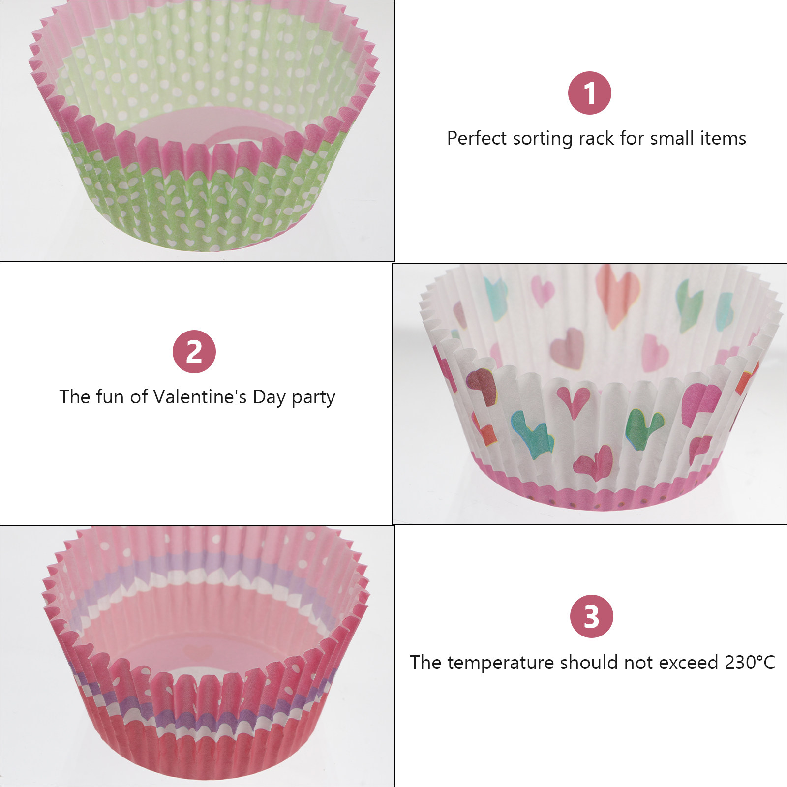 300Pcs Baking Cups Paper Cupca - Baby Food Restaurant 评论和价格