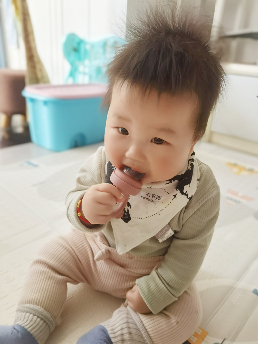 New Baby Food Grade Silica Gel - Baby Food Feeder 评论和价格