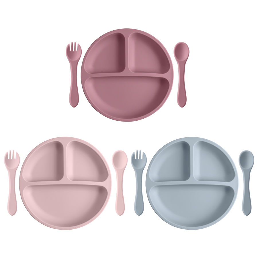 3PCS Children's Tableware Set  - Baby Food Kit 评论和价格