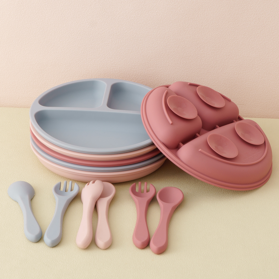 3PCS Children's Tableware Set  - Baby Food Kit 评论和价格