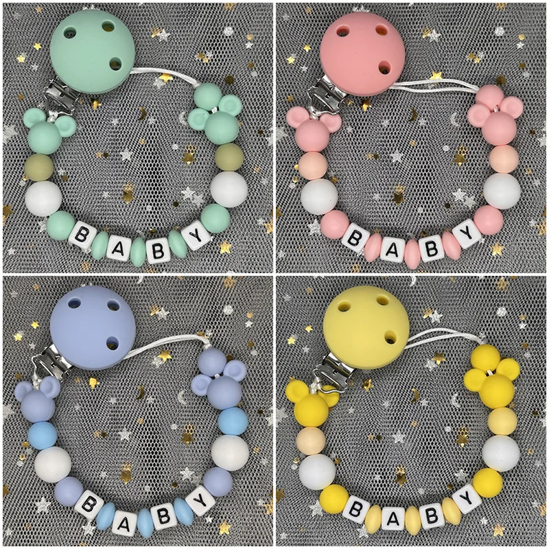 Baby Pacifier Clip Personalise - Baby Food Name 评论和价格
