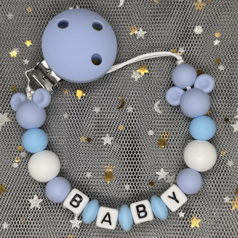 Baby Pacifier Clip Personalise - Baby Food Name 评论和价格