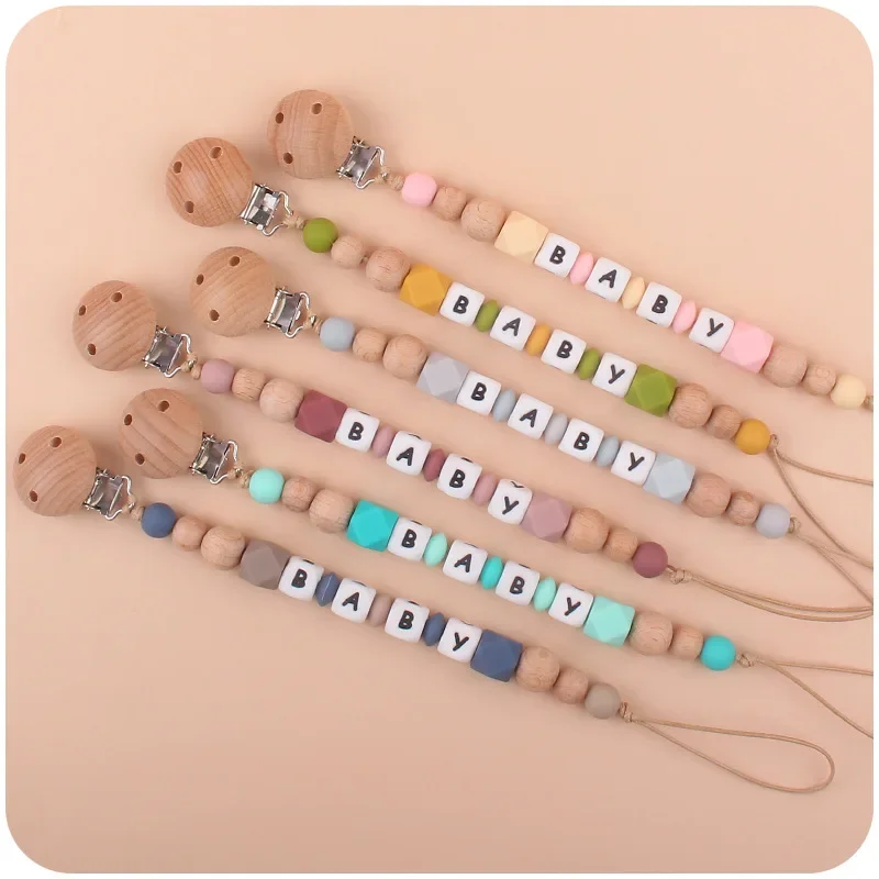 2ps Custom Baby Pacifier Clip  - Baby Food Name 评论和价格
