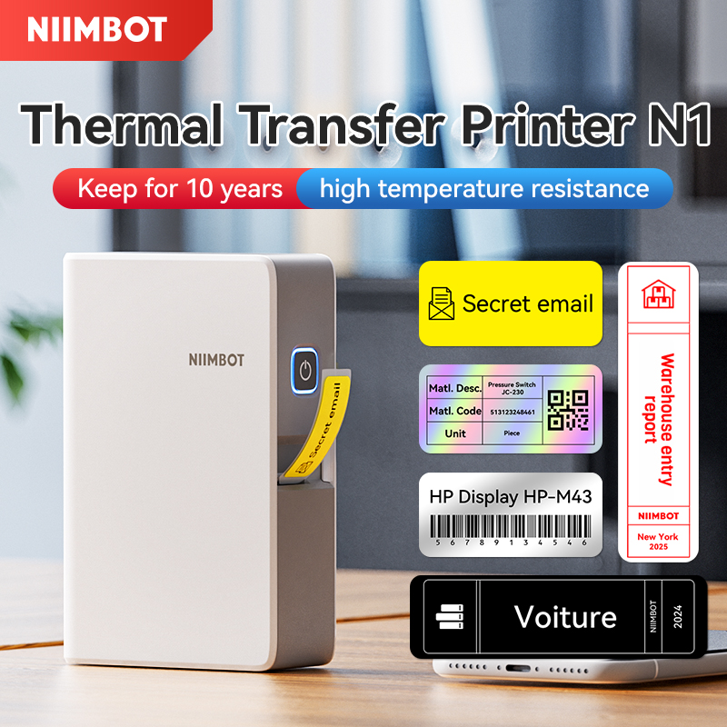 Niimbot N1/B18 Thermal Transfe - Baby Food Label 评论和价格