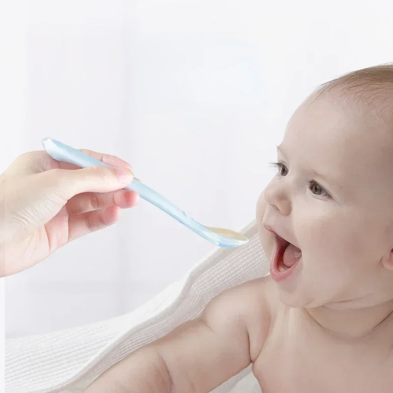 Soft Silicone Baby Spoon Toddl - Baby Food Kit 评论和价格