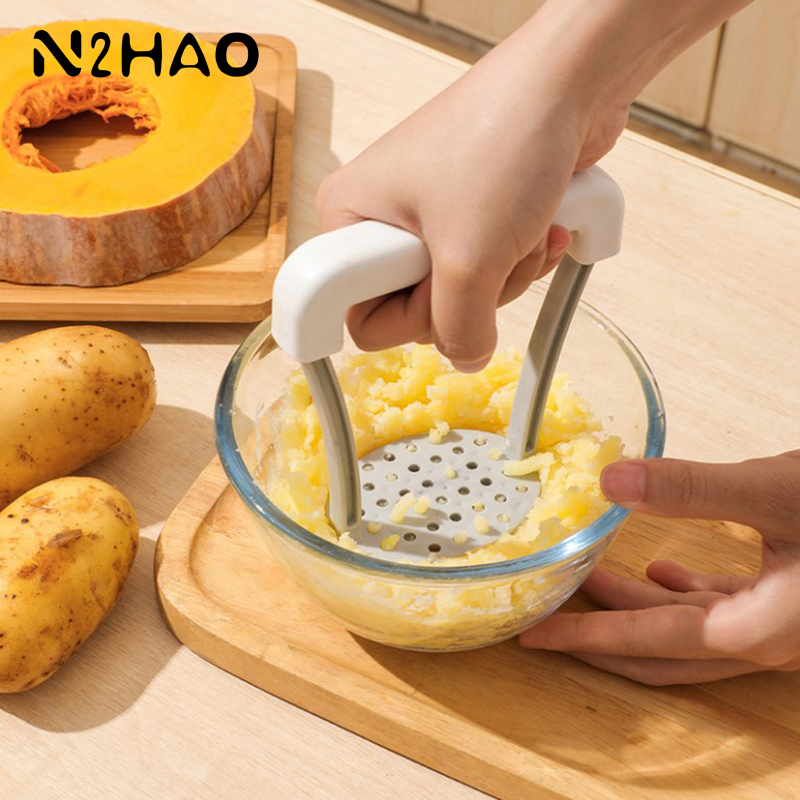 Manual Potato Masher Plastic P - Baby Food Banana 评论和价格