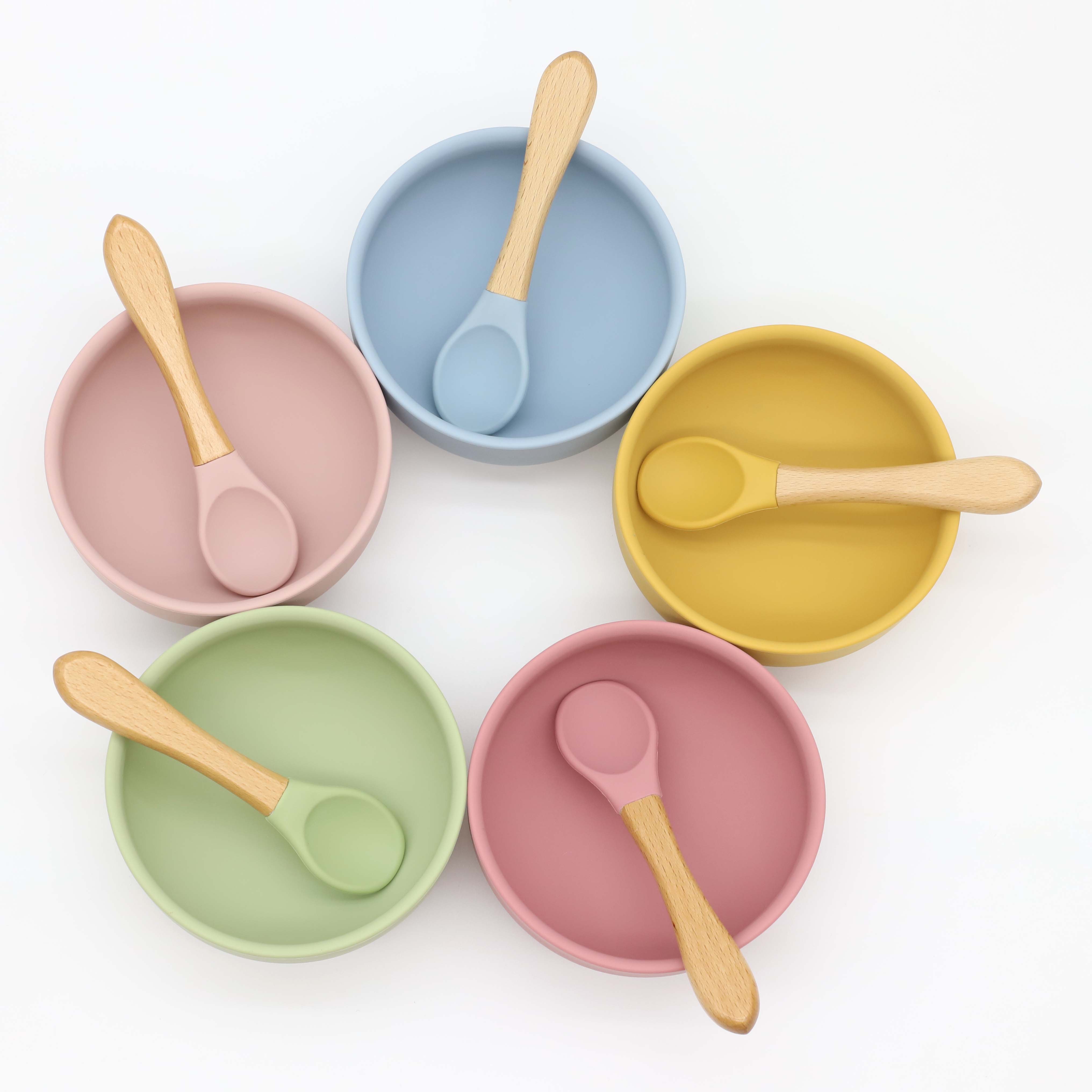Silicone bowl with suction cup - Baby Food Kit 评论和价格