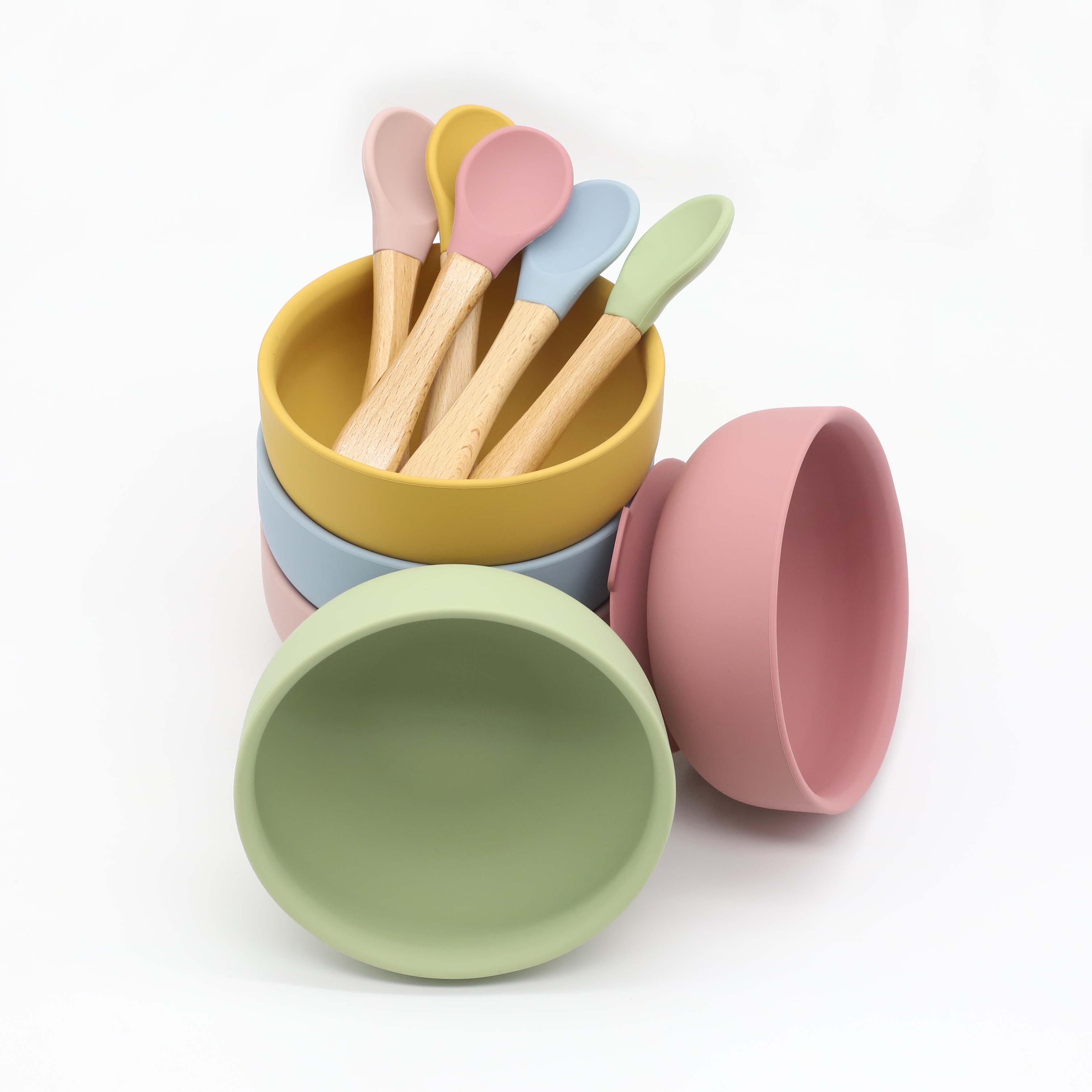 Silicone bowl with suction cup - Baby Food Kit 评论和价格