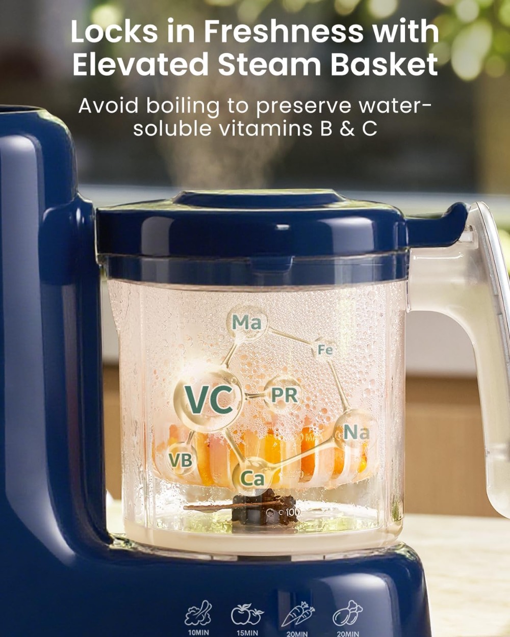 Baby Food Maker with Steam Bas - Baby Food Maker And Steamer 评论和价格