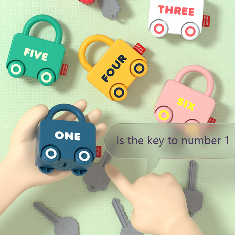 Baby Learning Lock with Key Ca - Baby Food Eat 评论和价格