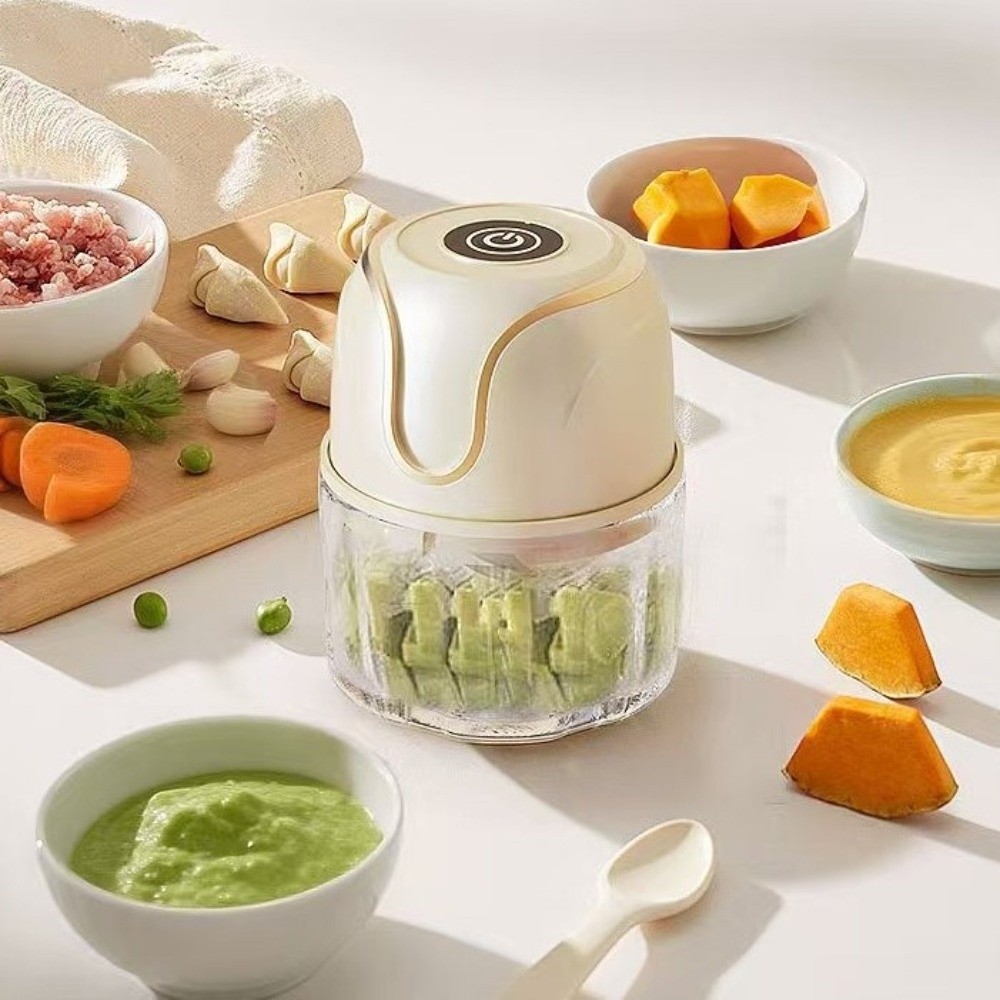 Wireless Mini Meat Grinder Por - Baby Food Processor 评论和价格