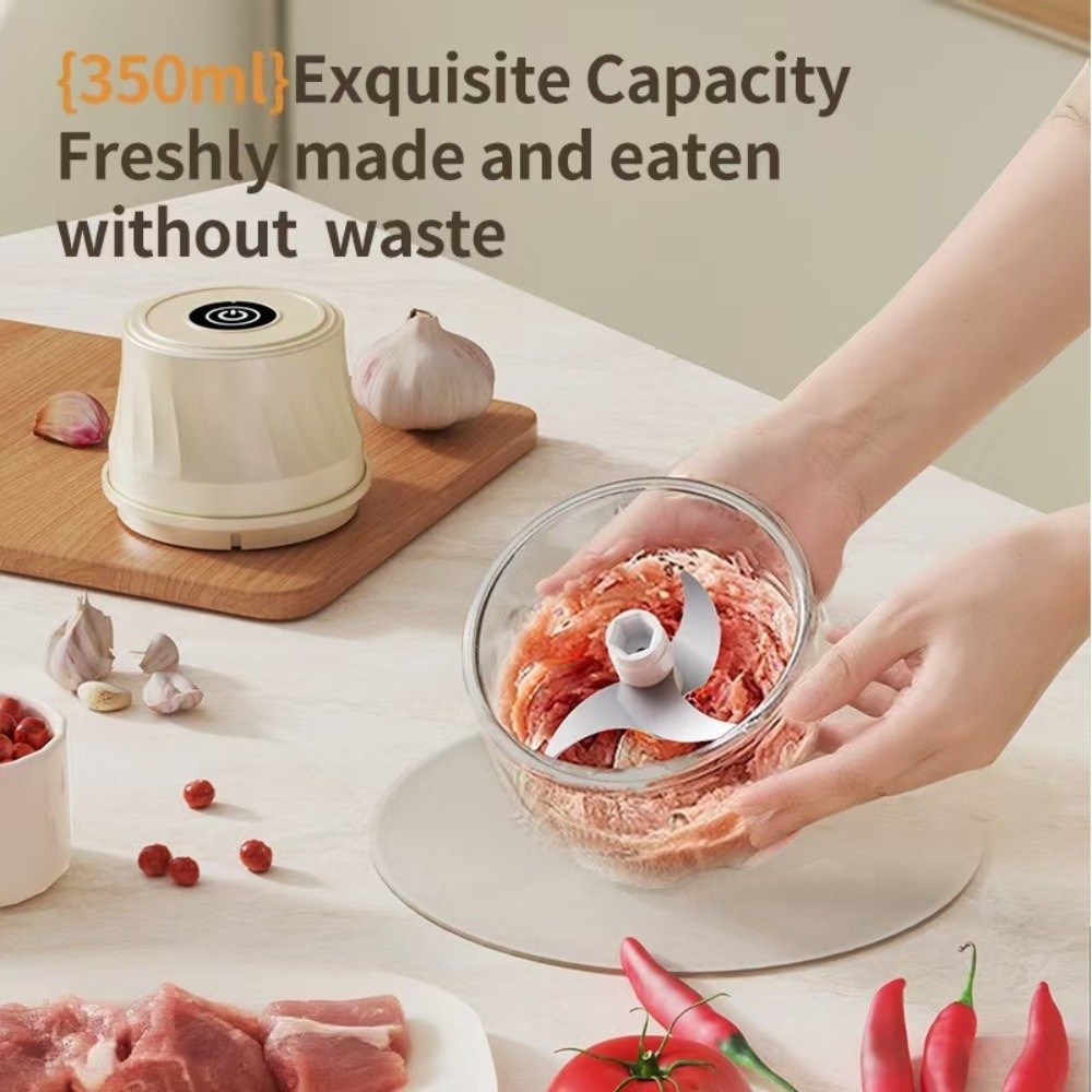 Wireless Mini Meat Grinder Por - Baby Food Processor 评论和价格
