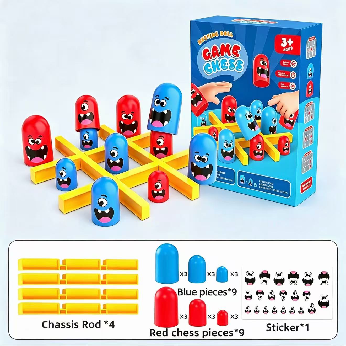 Tic-Tac-Toe Eat-and-Be-Sized S - Baby Food Eat 评论和价格