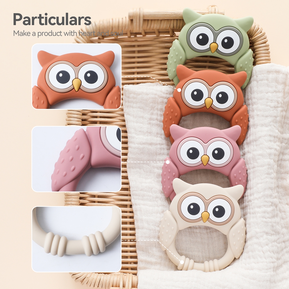 1pc Silicone Teether Baby 0-12 - Baby Food Name 评论和价格