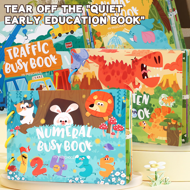 Montessori Baby Busy book My F - Baby Food Eat 评论和价格