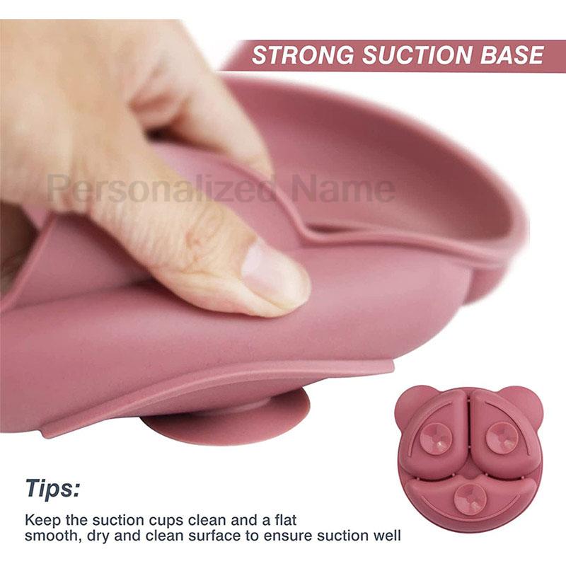 Baby Silicone Sucker Bowl Chil - Baby Food Name 评论和价格