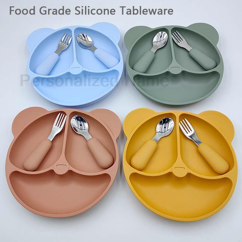 Baby Silicone Sucker Bowl Chil - Baby Food Name 评论和价格